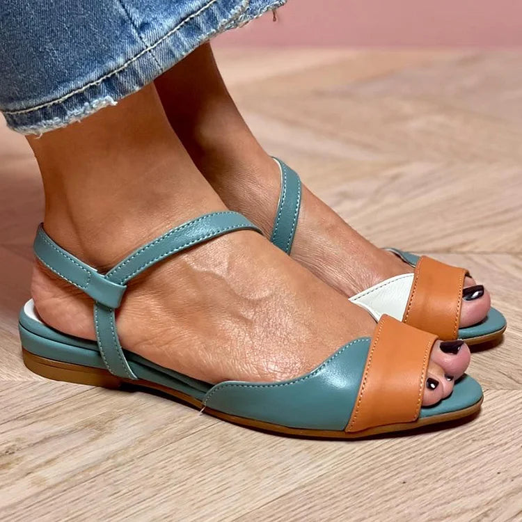 EVA STYLE | COLOR BLOCK SANDALS