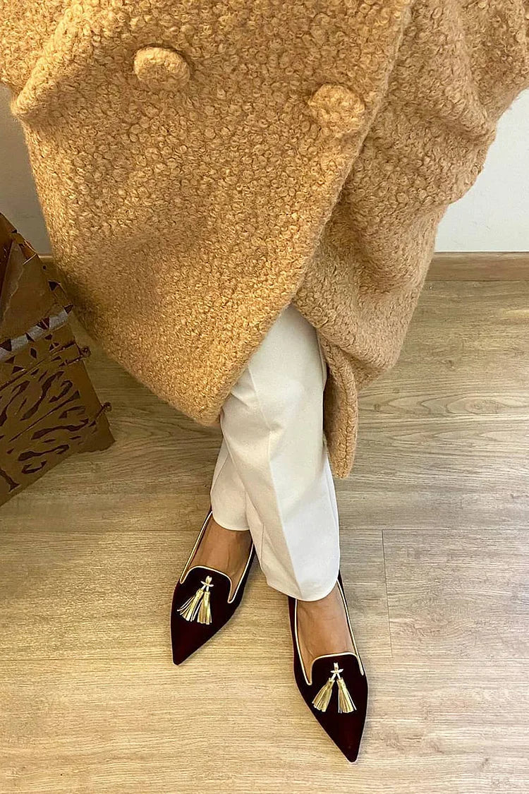 EVA STYLE | LOAFER WITH ELEGANT TASSELS