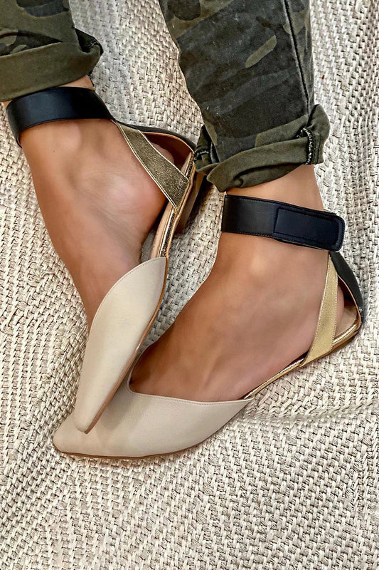 EVA STYLE  | TWO-TONE MODERN FLATS