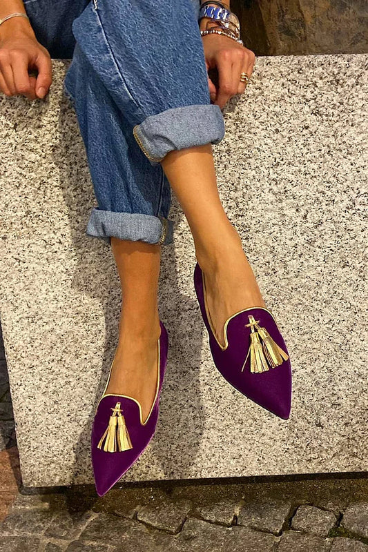 EVA STYLE  | LOAFER WITH ELEGANT TASSELS