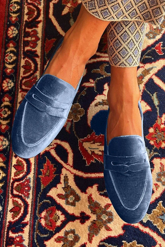 EVA STYLE  | CLASSIC VELVET LOAFER