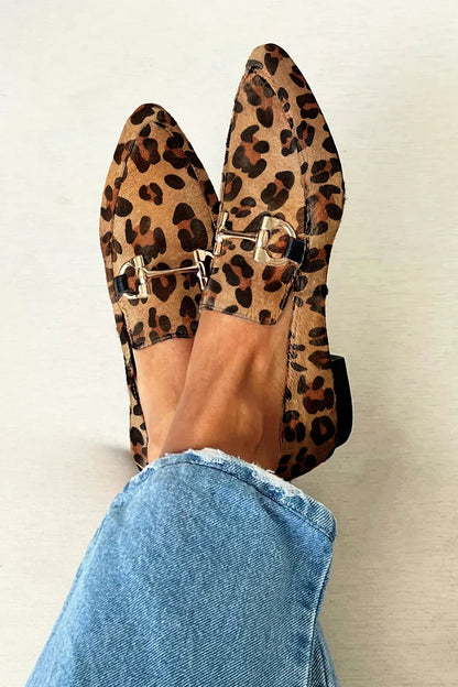 EVA STYLE  | LOAFER WITH METALLIC DETAIL