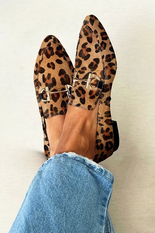EVA STYLE  | LOAFER WITH METALLIC DETAIL