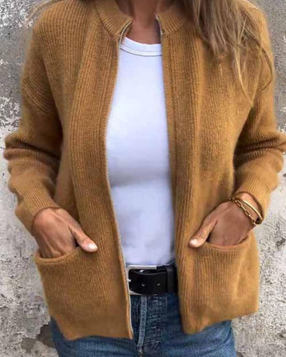 Aria | Cotton Knitted Cardigan