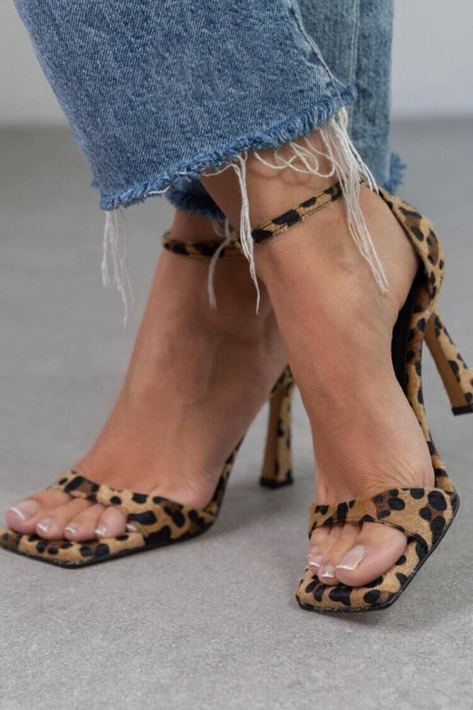 EVA STYLE  | LEOPARD PRINT HEELS