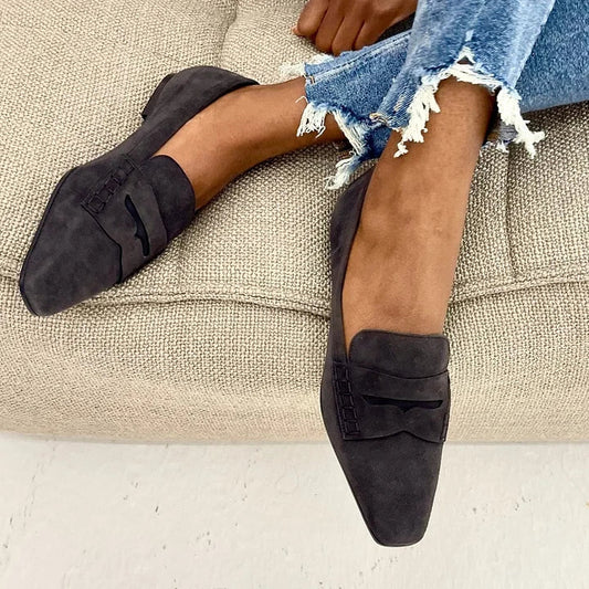 EVA STYLE  | SUEDE LOAFERS