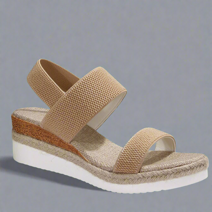EVA STYLE | BLACK PLATFORM SANDALS