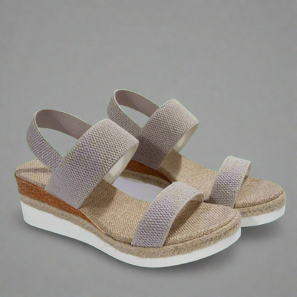 EVA STYLE | BLACK PLATFORM SANDALS