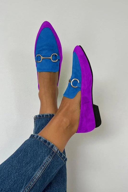 EVA STYLE  | COLORBLOCK LOAFERS