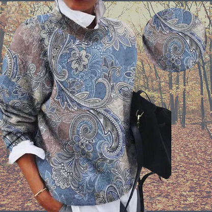 Jessie - Printed Pullover Sweater