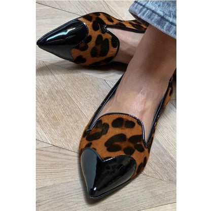 EVA STYLE  | REFINED ANIMAL PRINT BALLET FLATS
