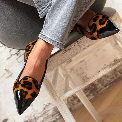 EVA STYLE  | REFINED ANIMAL PRINT BALLET FLATS
