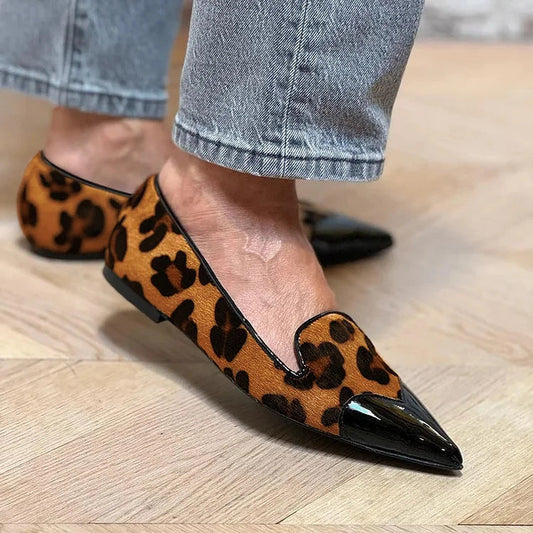 EVA STYLE  | REFINED ANIMAL PRINT BALLET FLATS