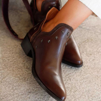 EVA STYLE  | WESTERN BOOTS WITH STUDS