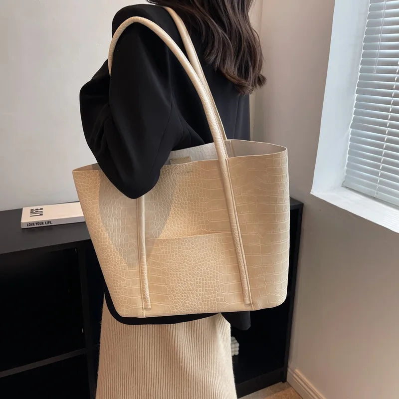 Betina™ - Croc Shoulder Bag