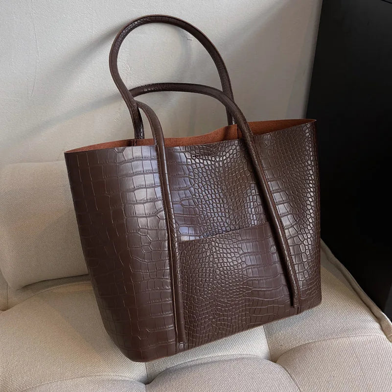 Betina™ - Croc Shoulder Bag