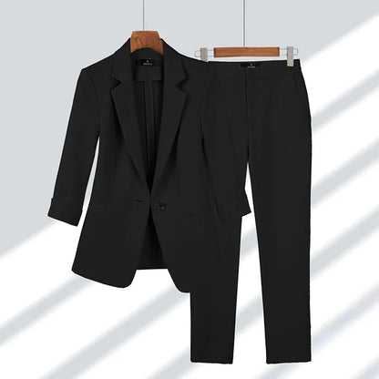 Cherry | Matching Blazer and Trousers Set